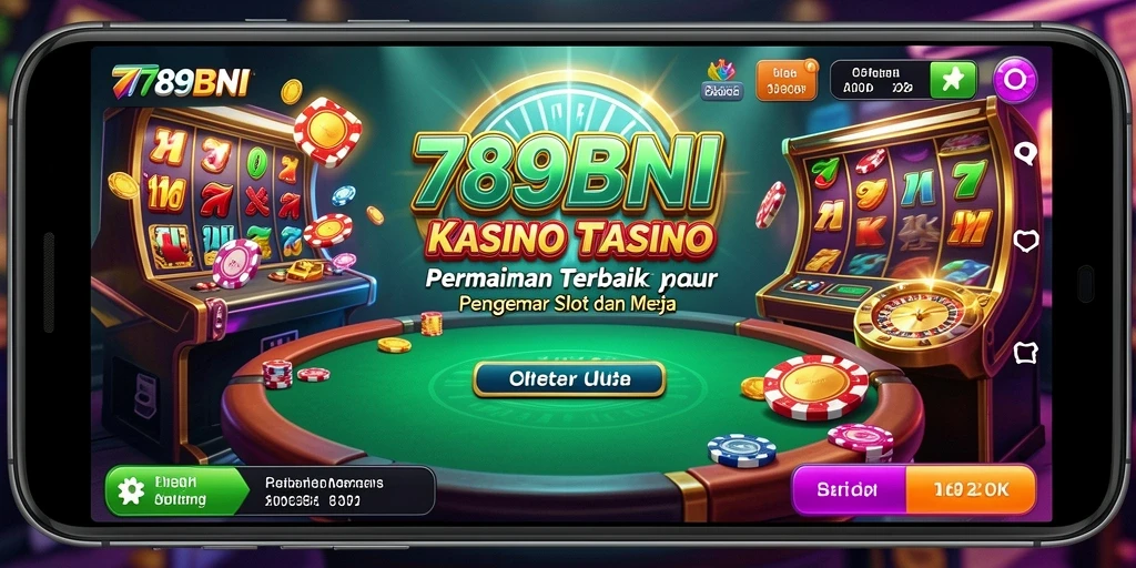 Tampilan gameplay Kasino yang menarik dan seru di 789BNI.