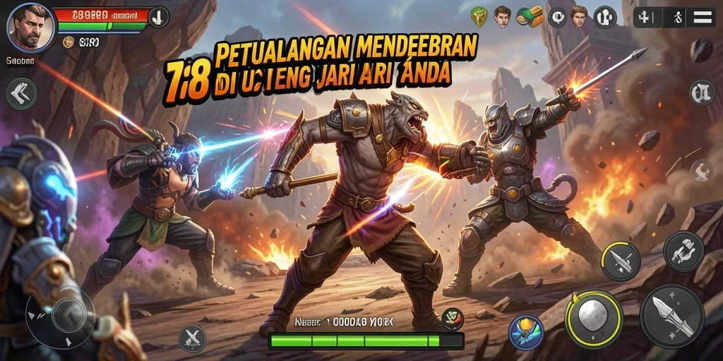 Tangkapan layar menunjukkan gameplay intens dari 789RP yang menggembirakan.