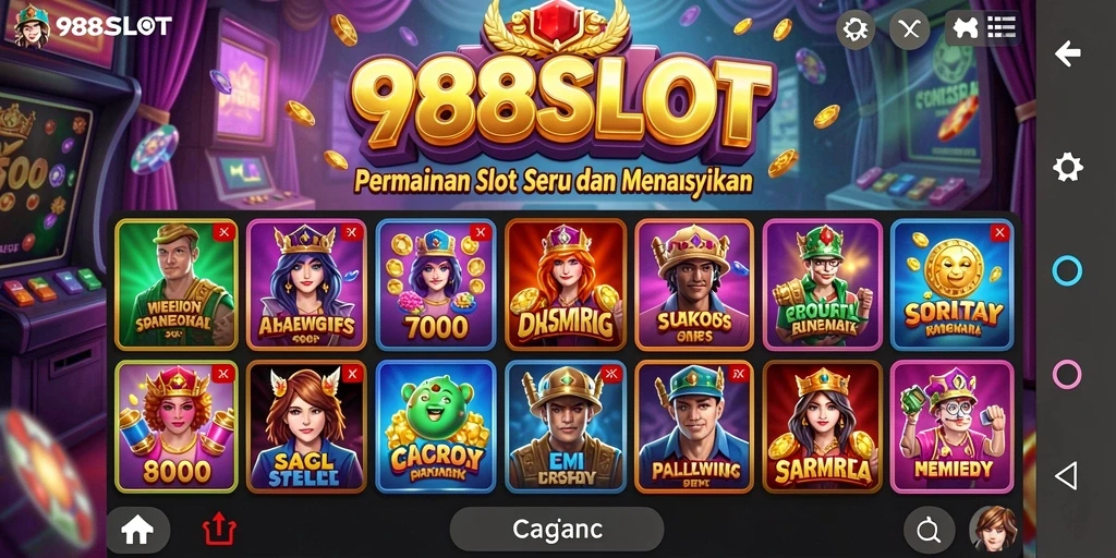 Gameplay menarik dengan animasi slot yang memukau.