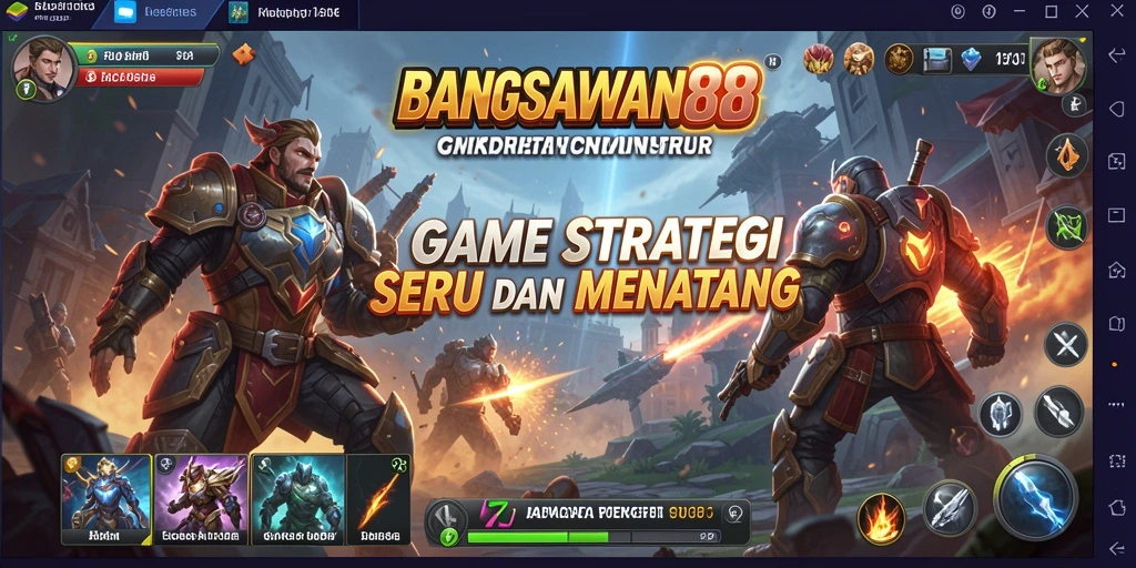 Tampilan gameplay seru dalam BANGSAWAN88 yang memacu strategi.