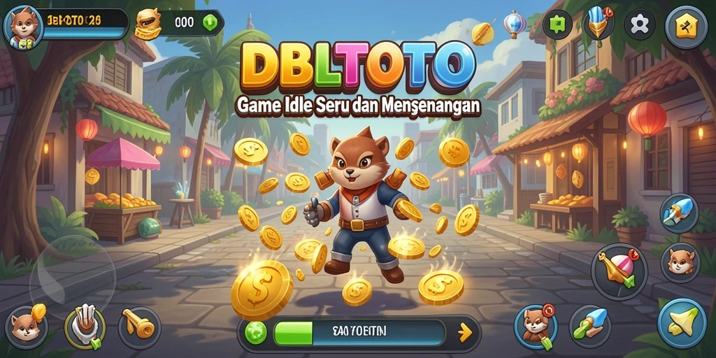 Tampilan gameplay menarik dari DBLTOTO yang memanjakan mata.