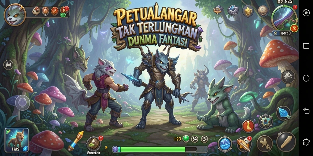 Tangkapan layar H89 menunjukkan aksi seru dalam petualangan yang mendebarkan.