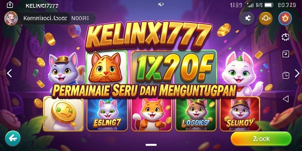 Tampilan menarik dari gameplay Slot KELINCI777 dengan simbol-simbol yang menggiurkan.