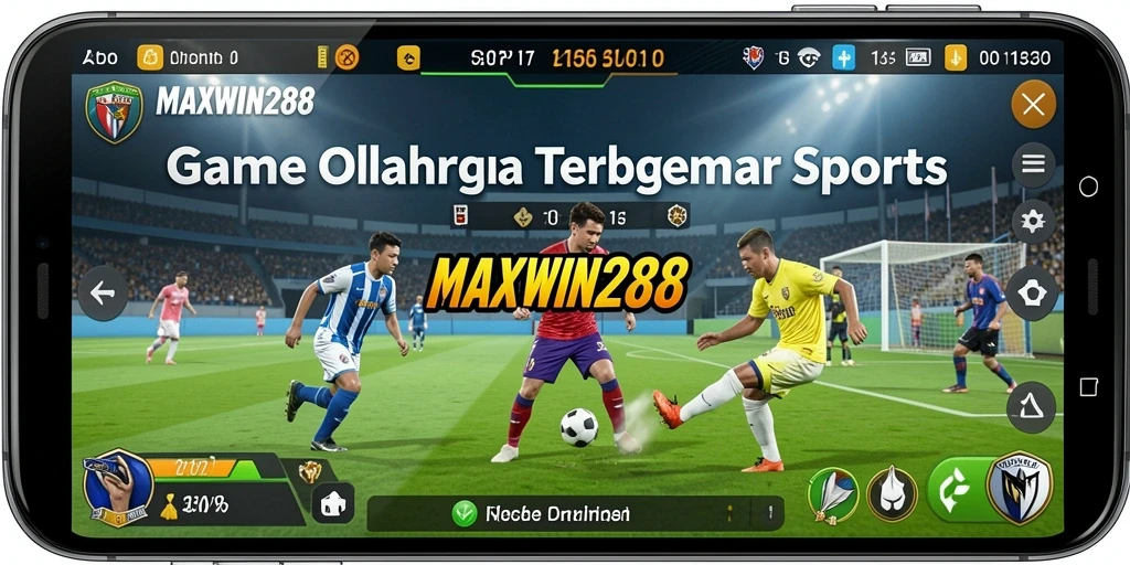 Tampilan menarik dari gameplay <strong>MAXWIN288</strong> yang menunjukkan aksi olahraga.