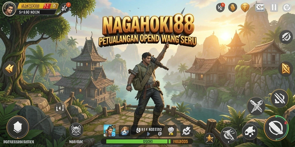 Tampilan gameplay menakjubkan di dunia terbuka NAGAHOKI88.